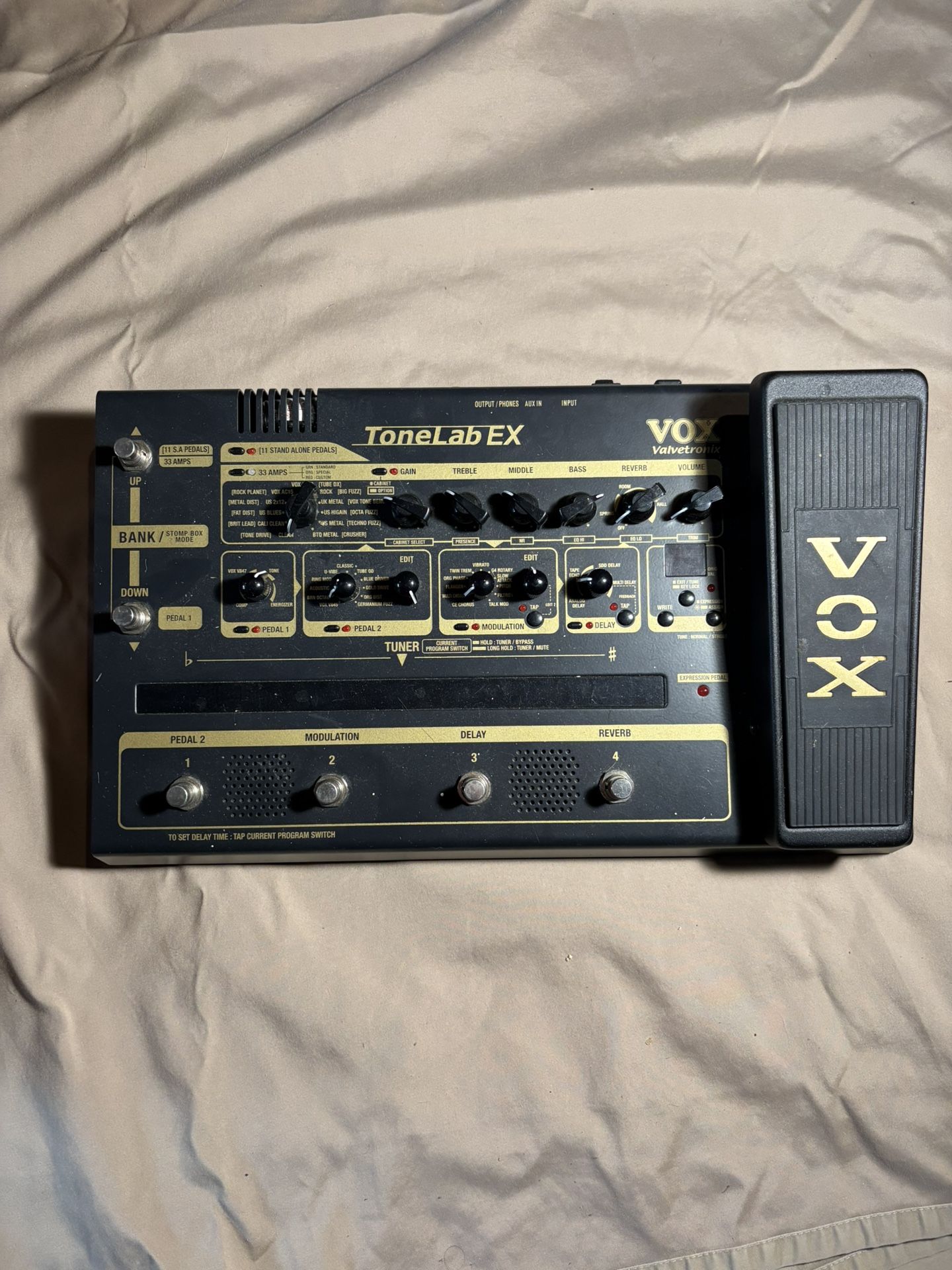 VOX Valvetronix Tonelab EX With Tube