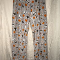 Cat Pajama Lounge Pants Teens, Size Large