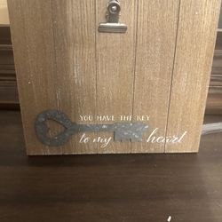 Key To My Heart Picture Frame