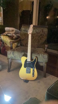 Squier Telecaster Electric Guitar Butterscotch Blonde