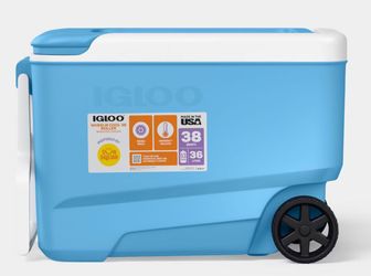 Igloo 38qt Roller Cooler