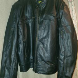 Xelement Motorcycle Leather Jacket