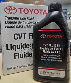Toyota Genuine Toyota Cvt Fluid Fe 6x Quart 00279-CVTFE-01