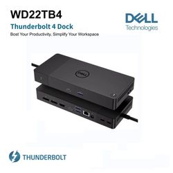 Dell Thunderbolt WD22TB4 Dock with 180w Adapter