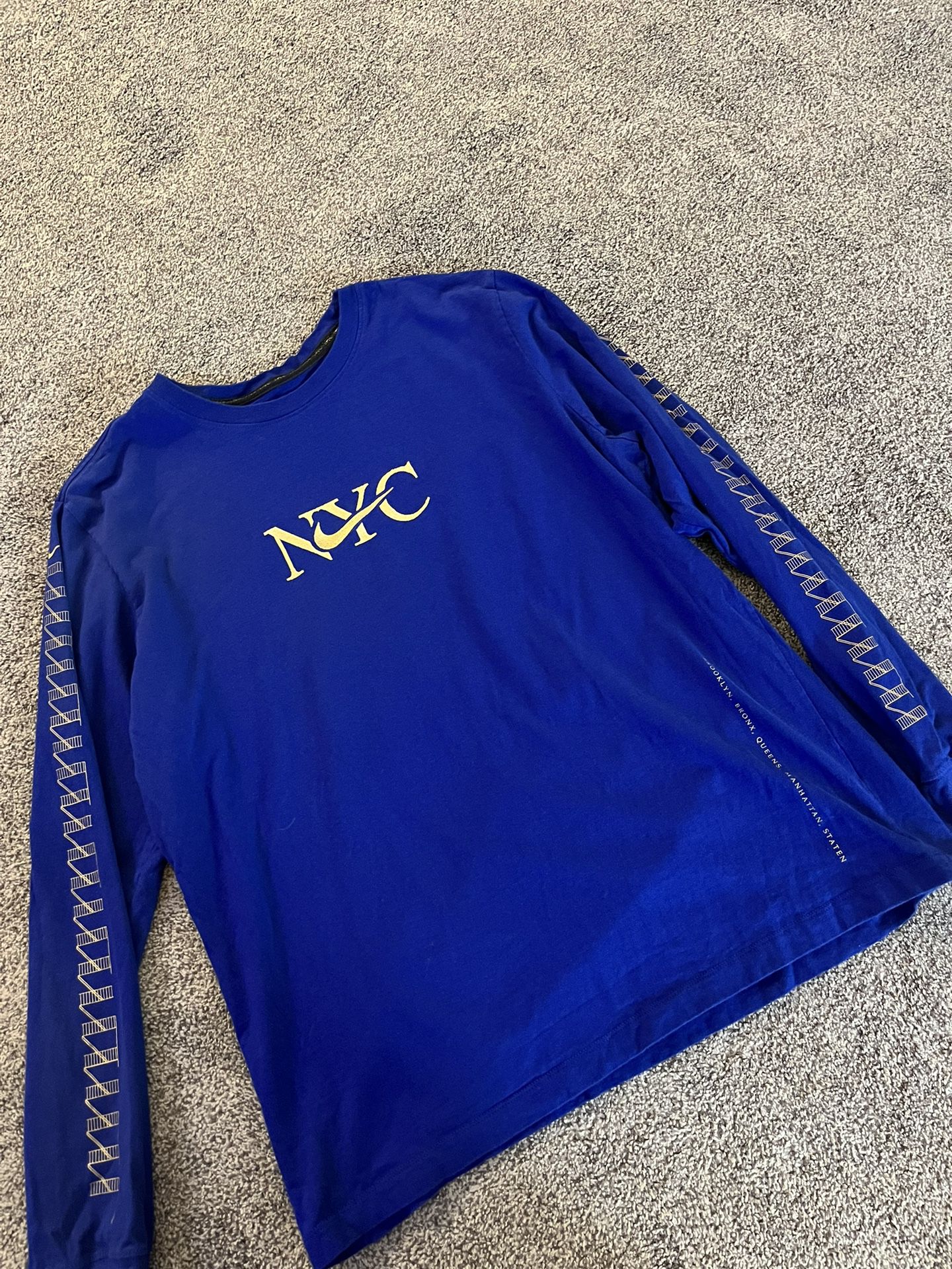 Nike NYC Embroidered Long Sleeve