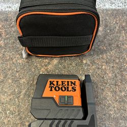 Klein tools green cross laser level
