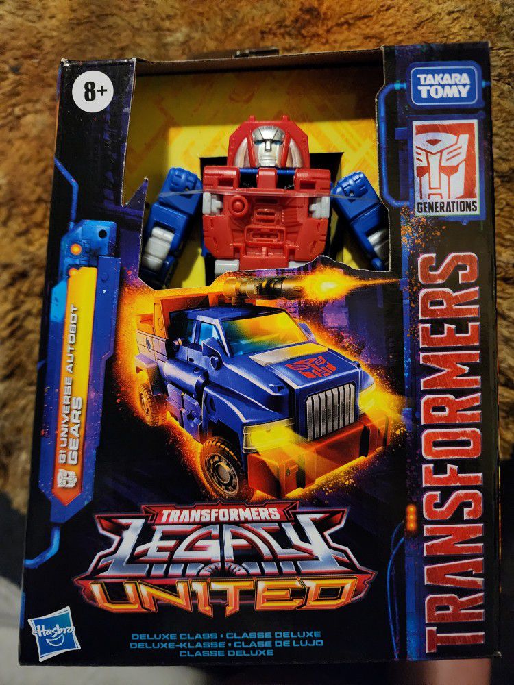 Transformers Legacy United G1 "Gears" Action Figure!