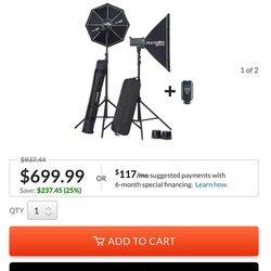 Luncheon d-lite Softbox Kit
