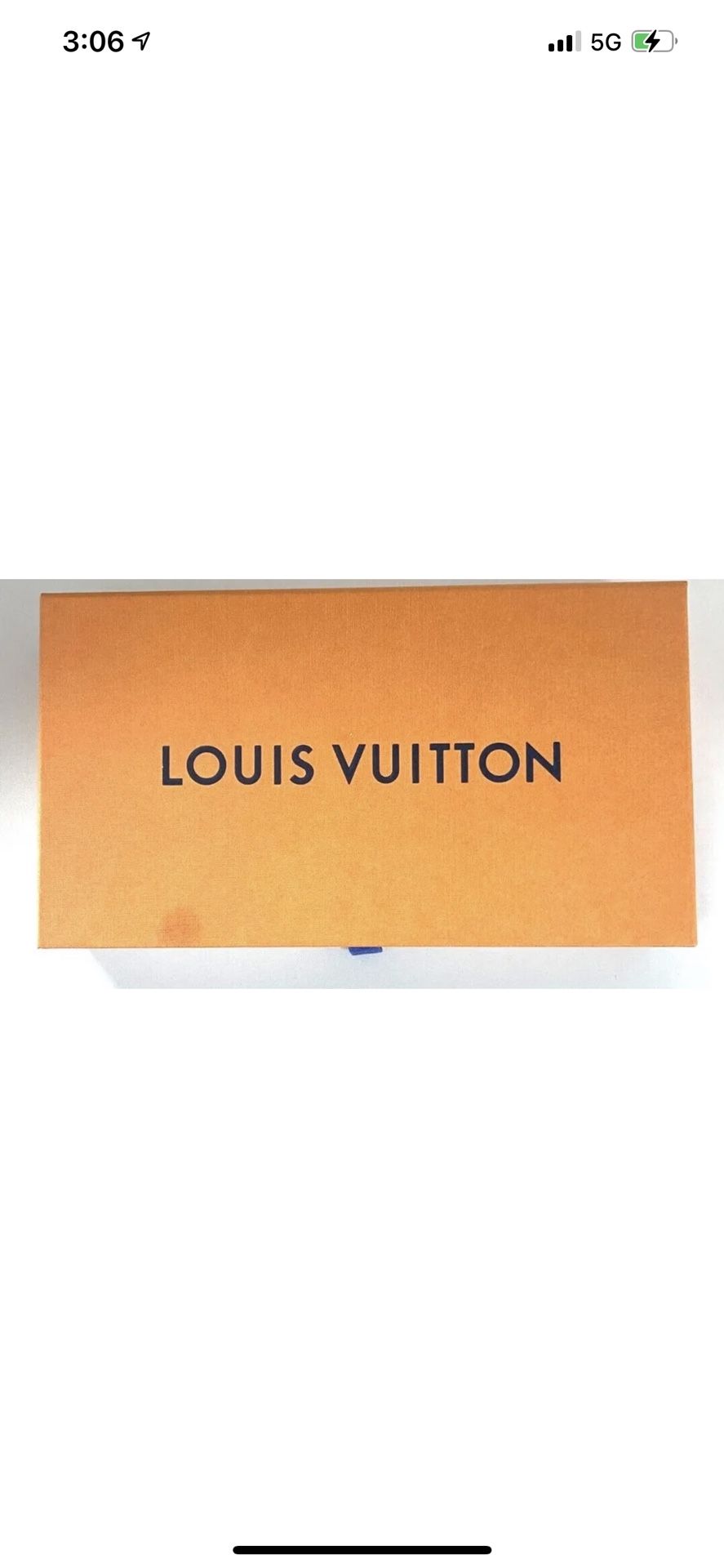 Louis Vuitton Authentic Shopping Gift Storage Empty Box 9.75"x5.5"x1.75”