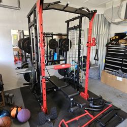 All In One Home Gym/ Smith Machine -1600 Lbs. Capacity 