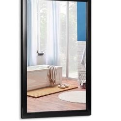 New in Box 24x36 Inch Rectangular Wall Mirror for Bathroom Peaked Corner Bathroom Entryways Decor
