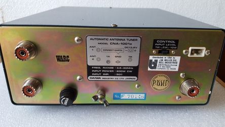 Daiwa CNA-1001 Automatic Antenna Tuner for Sale in Washougal