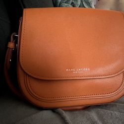Marc Jacobs Orange Purse Bag Like New Cross Body 