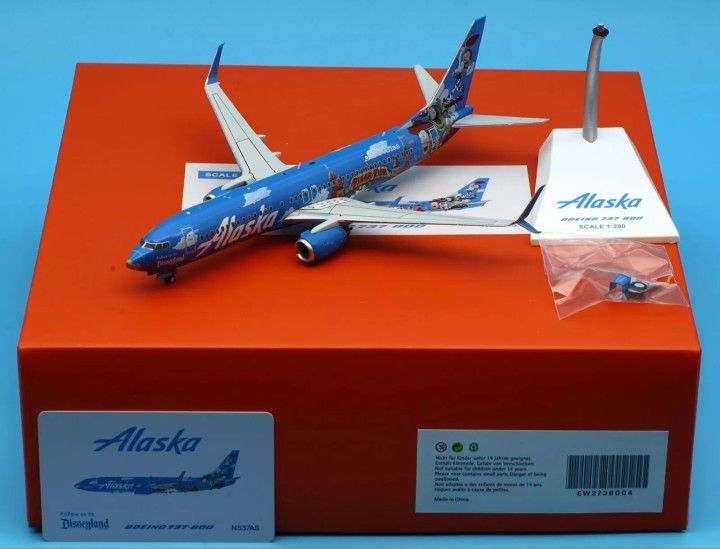 Alaska Airlines Model Airplane