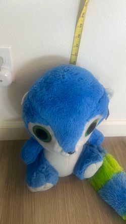 🦝 Big Eyed Ringtail Lemur Plush – 15”