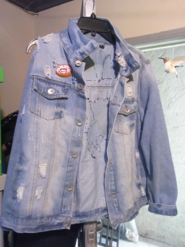 Jean Jacket With 🦄