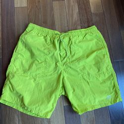 Like New Men’s OBEY Lime Swim Trunk - L