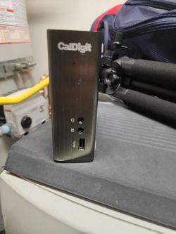CalDigit Thunderbolt Station 2 eSATA 6G, 4K, USB 3.0, HDMI and Ethernet Ports (TS2-US-6010)