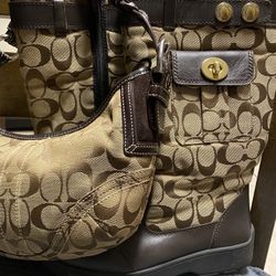 Coach Bag & Boots