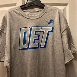 Detroit Lions NFL Apparel Logo T Shirt Size XXL