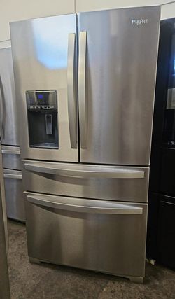 Whirlpool French Door Stainless Refrigerator Fridge
