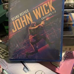 Blu Ray John Wick 1-3 