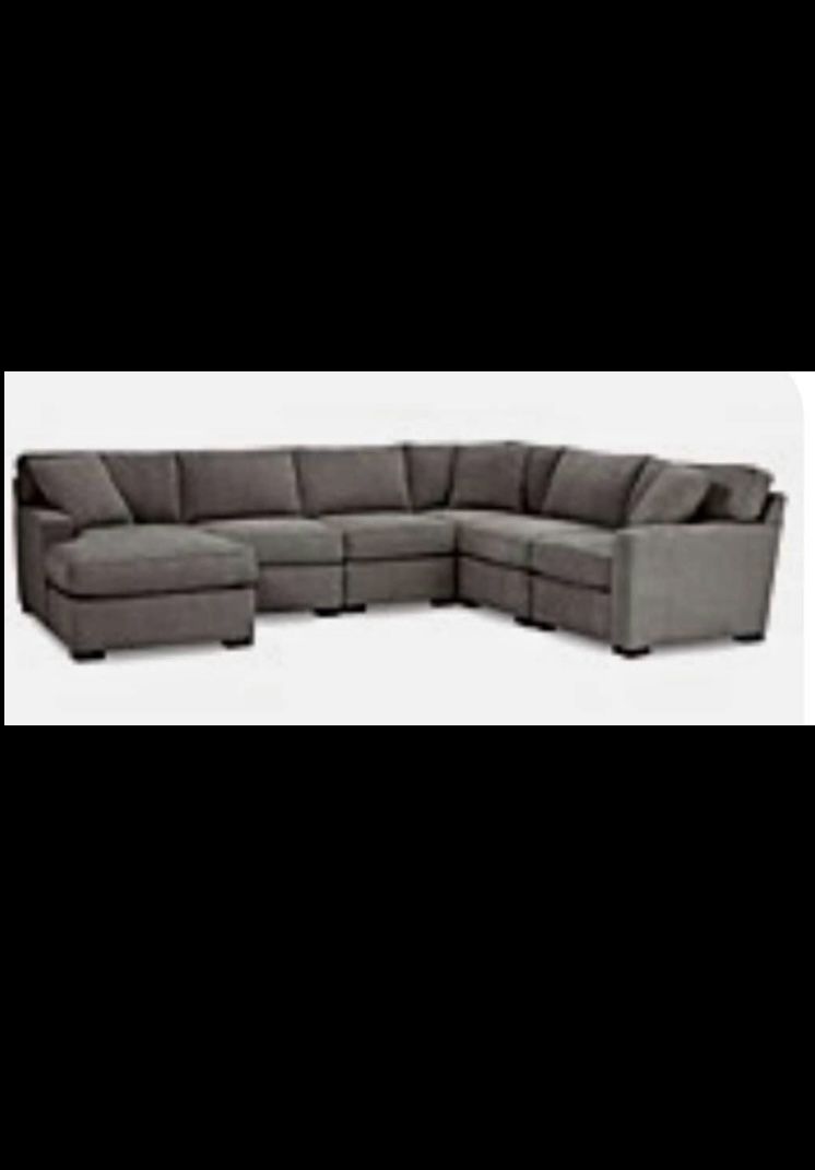 Macy’s Sofa Grey , Bought For Over $3000.