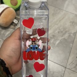 Stitch Milk Carton Bottle