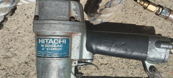 Roofing Framing  Hitachi 2" stapler