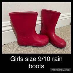 Girl Rain boots 