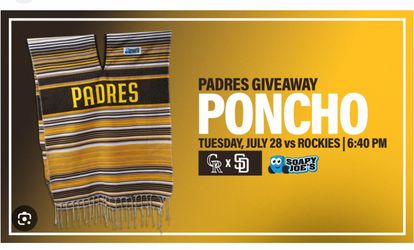 July 28th padres game