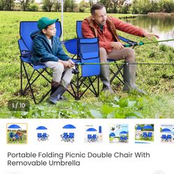 Portable 2 Seat Chair 