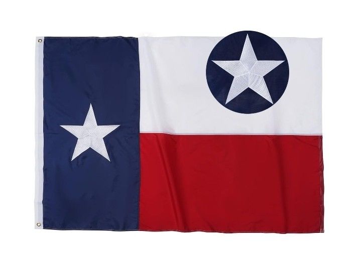 Texas Flag 3x5 Heavy Duty Outdoor TX State Flags - Made in USA Embroidered Star