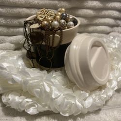 Mystery Necklace Jewelry Jar