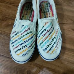 Keds Slip On Sneakers "Days Of The Week"