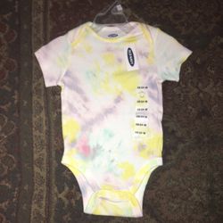 Old Navy Toddler Girl’s Colorful Onesie, Size 18-24 Months 