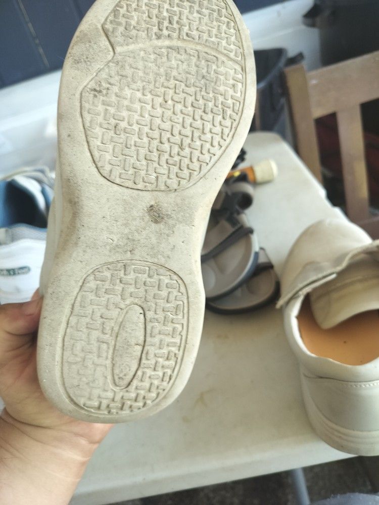 Four Different Sizes Of Shoes