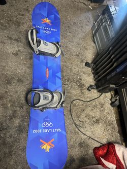 Rare Evolution Winner Olympic Snowboard 2002