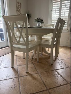 NEW Solid Wood dining set table with 6 chairs