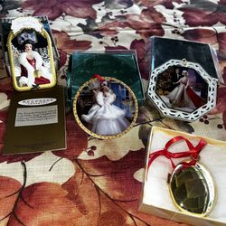 Vintage Holiday Barbie Ornaments 