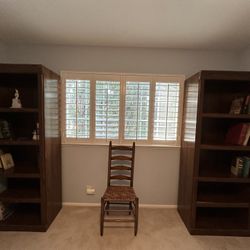 Set of Tall Adjustable Bookshelves 