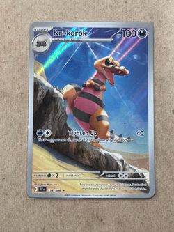 Krokorok Pokemon card