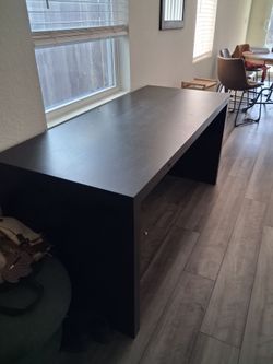 Large Black Desk