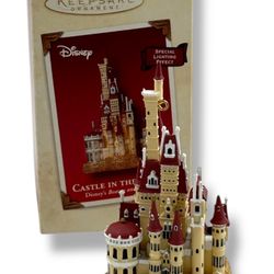 2002 Hallmark Keepsake Ornament Castle in the Forest Disney Beauty & the Beast