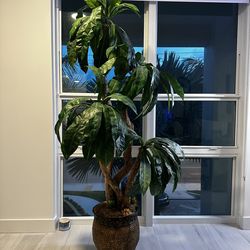 Large Artificial Indoor Plant with Decorative