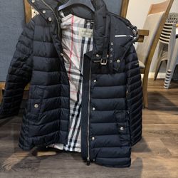 Female Burberry Puffer Jacket