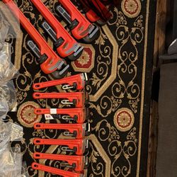 Rigid Pipe Wrenches Brand New 