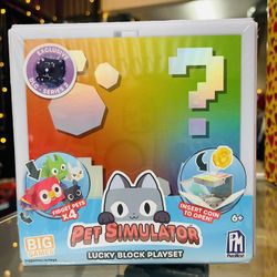 Roblox Pet Simulator Lucky Block Playset
