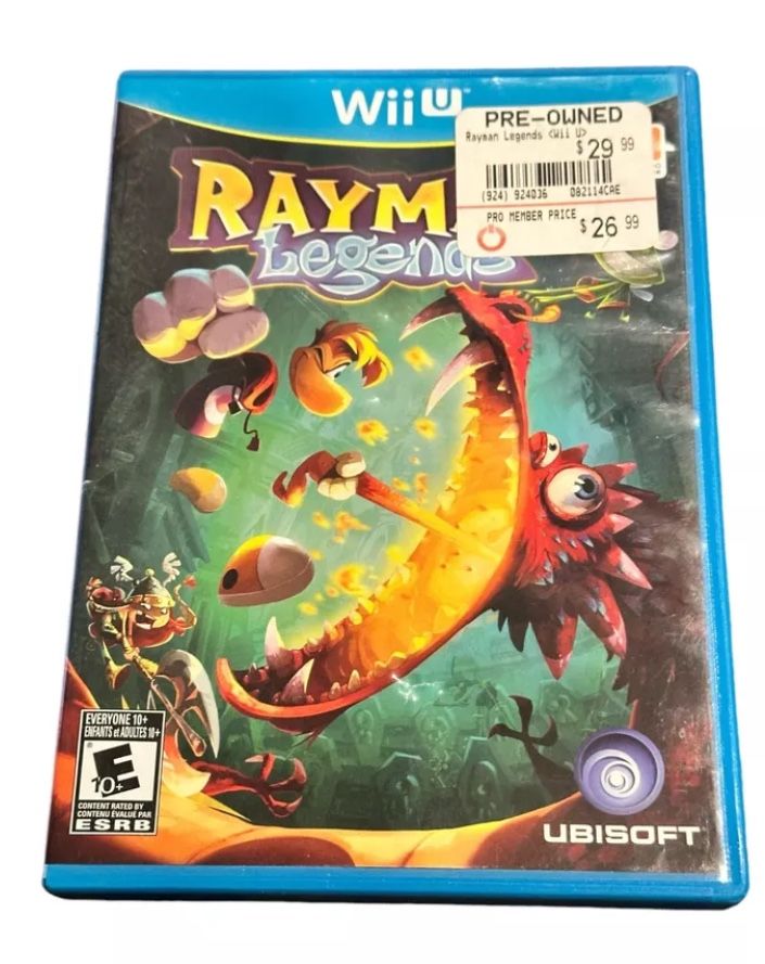 Rayman Legends Wii U CIB (Nintendo Wii U, 2013)  CIB Complete