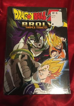 DBZ Broly three movies collection